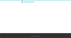 Desktop Screenshot of nylon-mode.com